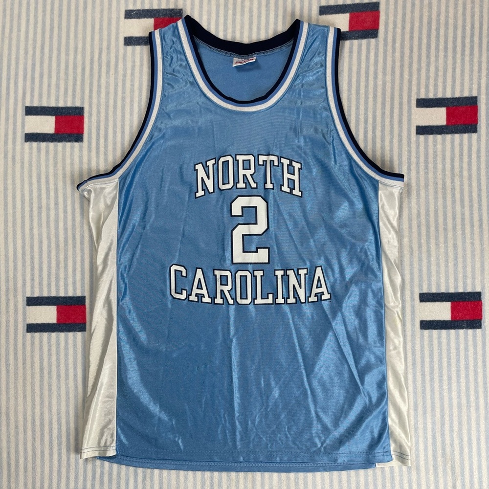 Vintage University of North Carolina Tar Heels UNC basketball Jersey